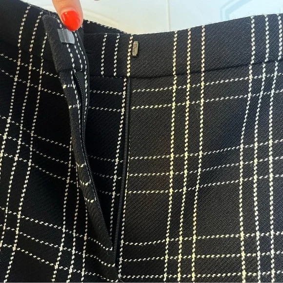 Christian Dior Plaid Wool Cropped Trouser Pant Size 8 Fall 2018 Ready to Wear - Picture 10 of 16